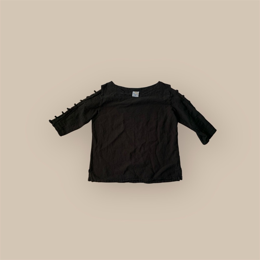 Elegant Black Sea breeze top